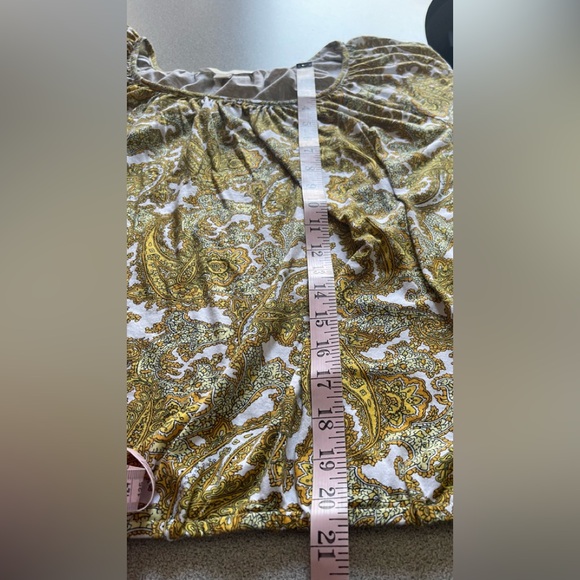 MICHEAL Micheal Kors Paisley Print Top Size 1X - Picture 10 of 11